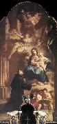 Kracker, Johann Lucas Appearance of the Virgin to St Anthony china oil painting artist
